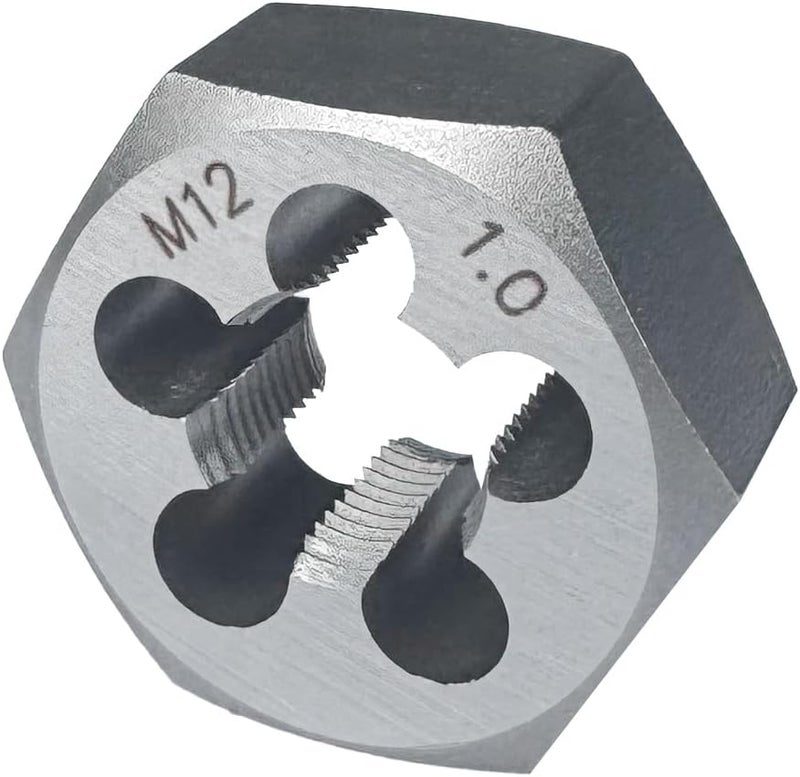 M12 x 1.0 Hex Die Rethreading Die Thread Die Carton Steel For Right Hand